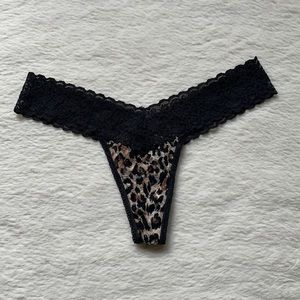 Victoria’s Secret | Leopard Print The Lacie Thong | O/S